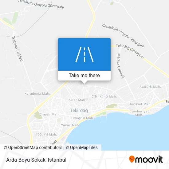 Arda Boyu Sokak map