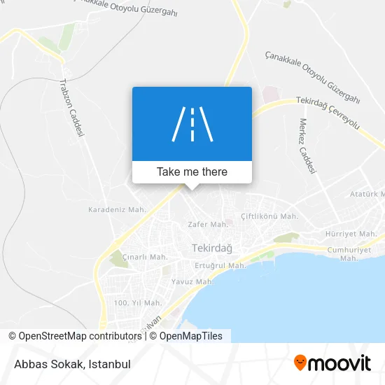 Abbas Sokak map