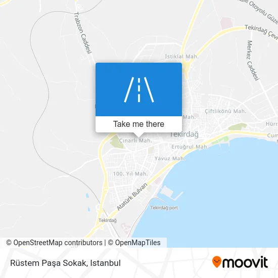 Rüstem Paşa Sokak map