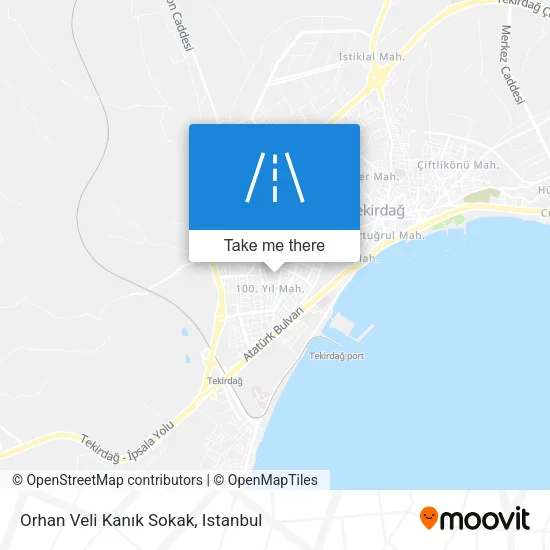 Orhan Veli Kanık Sokak map
