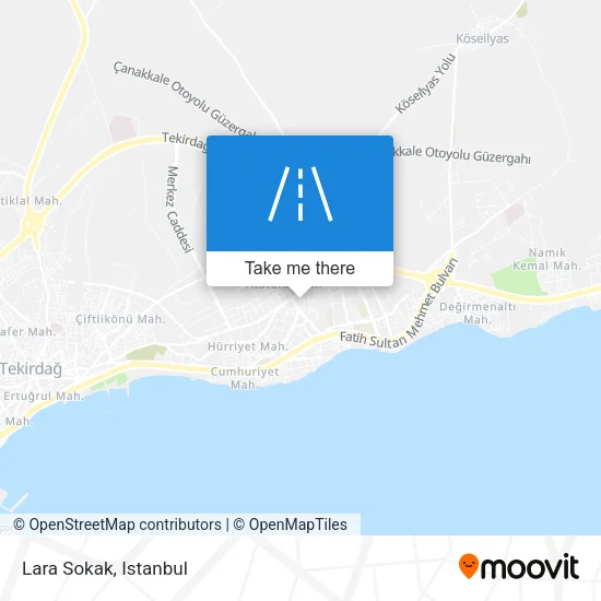 Lara Sokak map