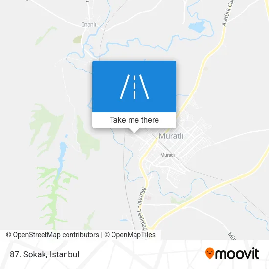 87. Sokak map