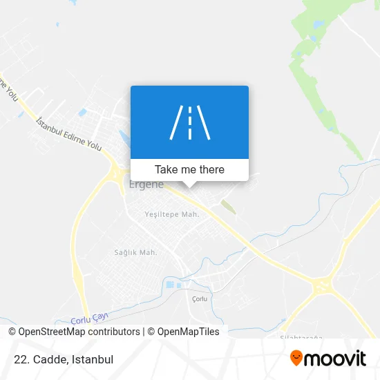22. Cadde map