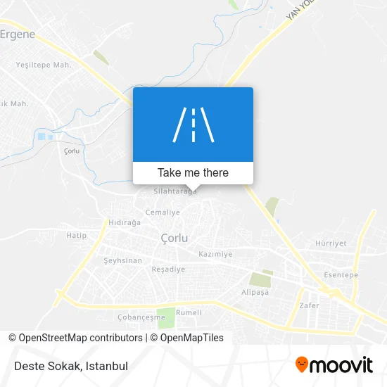 Deste Sokak map