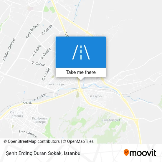Şehit Erdinç Duran Sokak map
