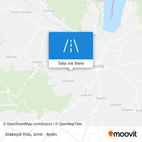 Alakeçili Yolu map