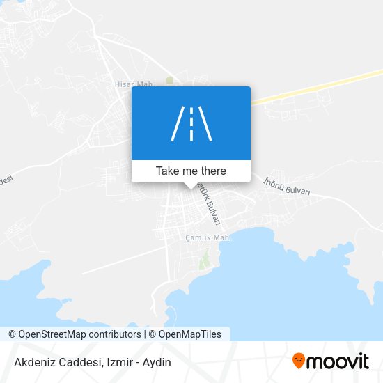 Akdeniz Caddesi map