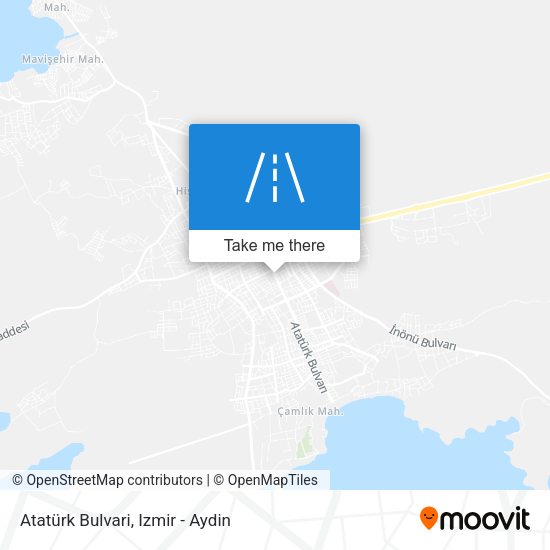 Atatürk Bulvari map