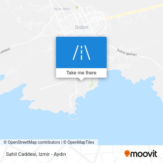 Sahil Caddesi map
