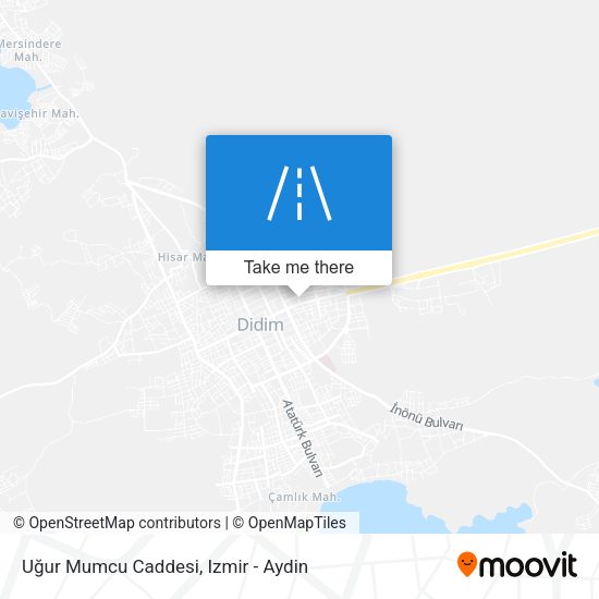 Uğur Mumcu Caddesi map