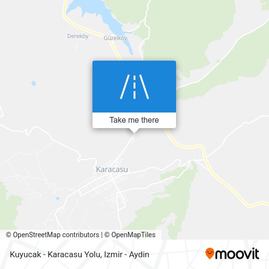 Kuyucak - Karacasu Yolu map
