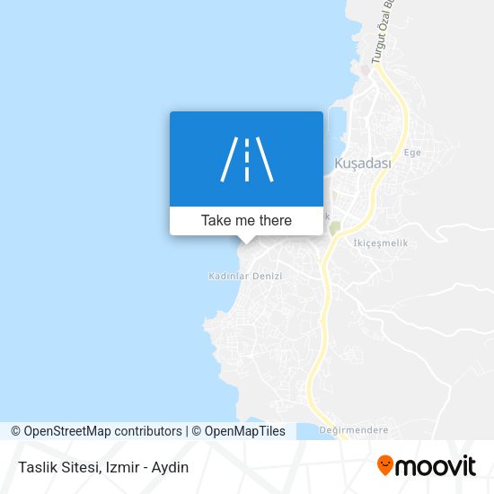 Taslik Sitesi map