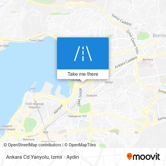 Ankara Cd Yanyolu map