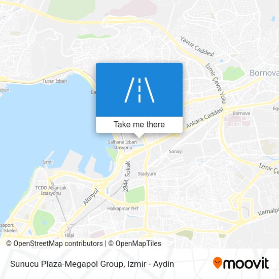 Sunucu Plaza-Megapol Group map