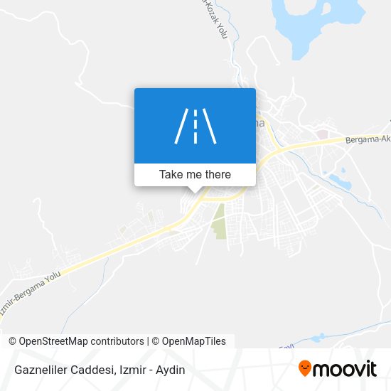 Gazneliler Caddesi map