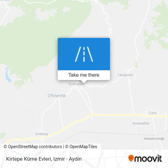 Kirtepe Küme Evleri map