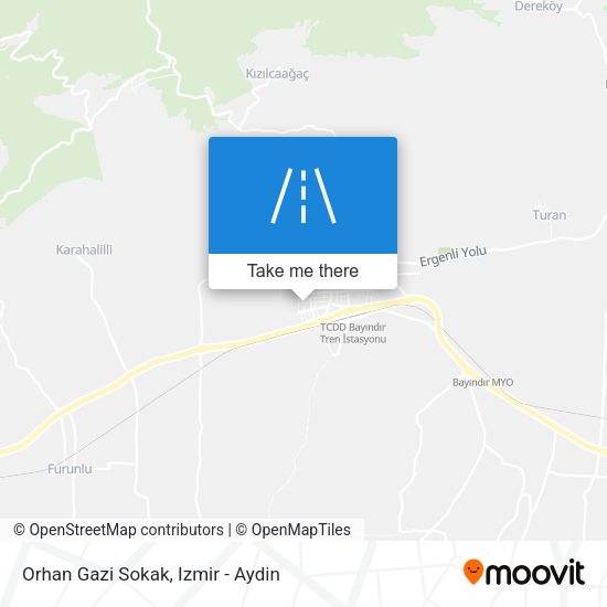 Orhan Gazi Sokak map
