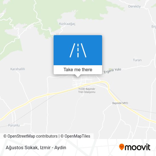 Ağustos Sokak map