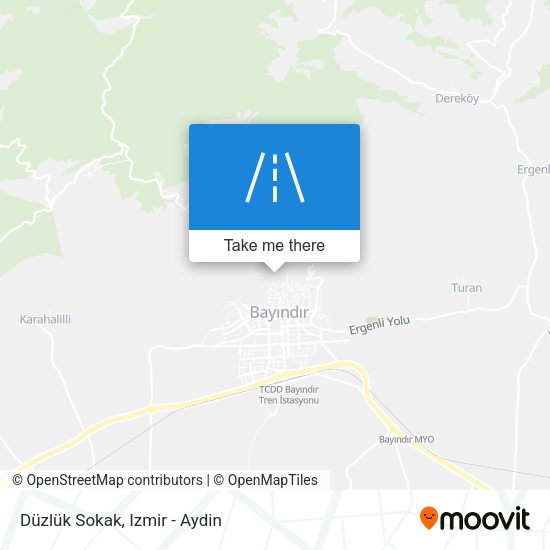 Düzlük Sokak map