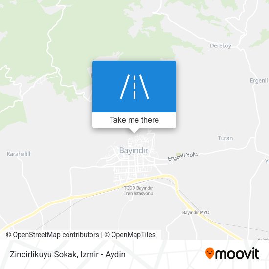 Zincirlikuyu Sokak map