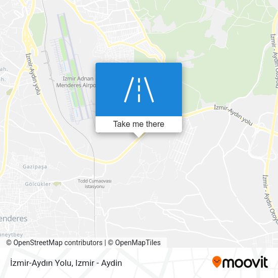 İzmir-Aydın Yolu map