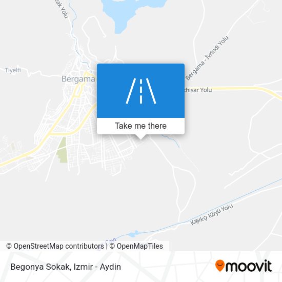 Begonya Sokak map