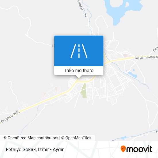 Fethiye Sokak map