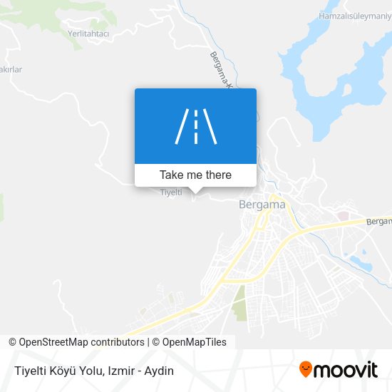 Tiyelti Köyü Yolu map