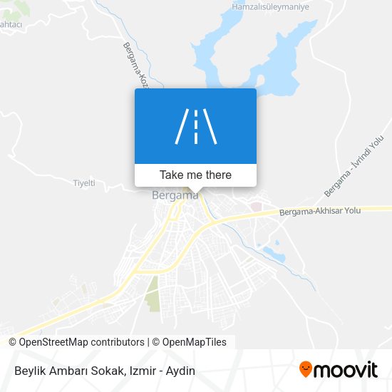 Beylik Ambarı Sokak map