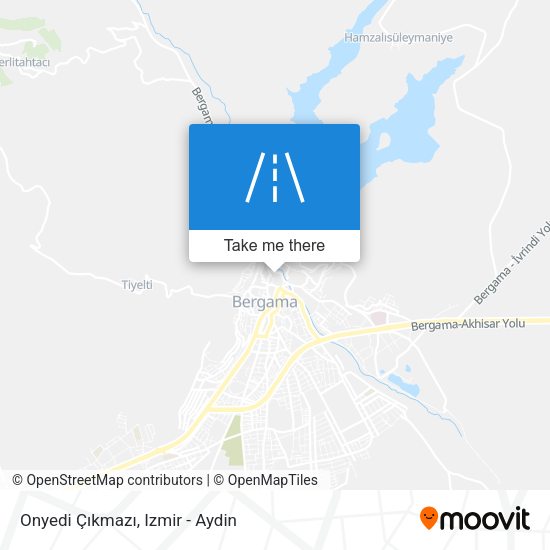 Onyedi Çıkmazı map