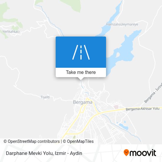 Darphane Mevki Yolu map