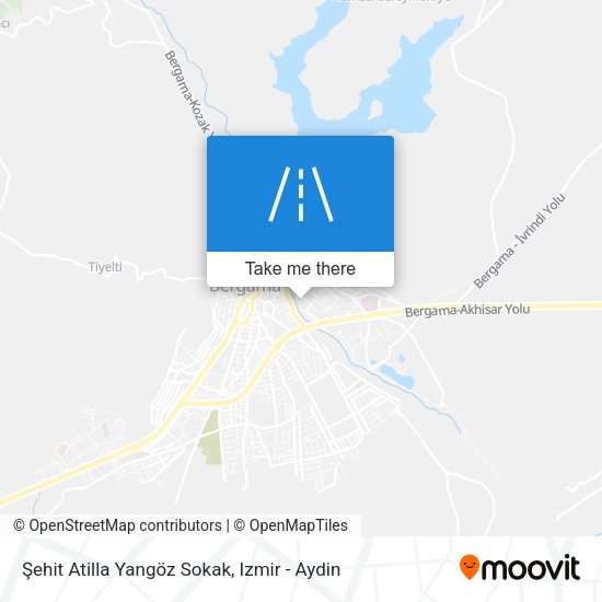 Şehit Atilla Yangöz Sokak map