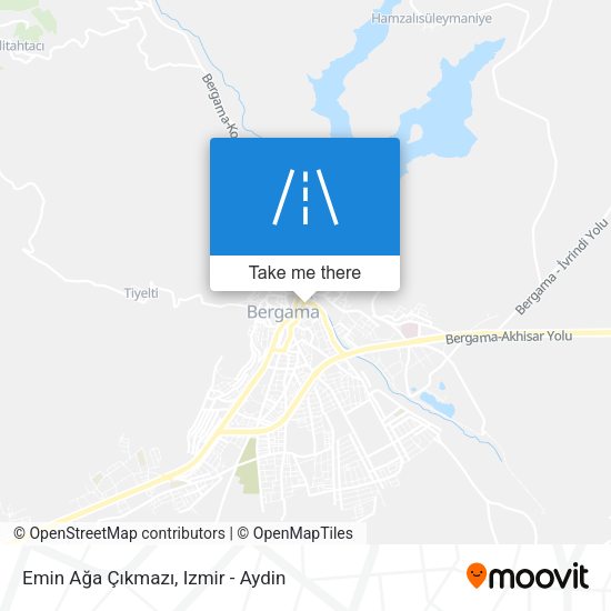 Emin Ağa Çıkmazı map