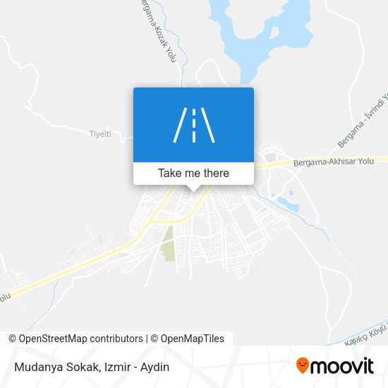Mudanya Sokak map