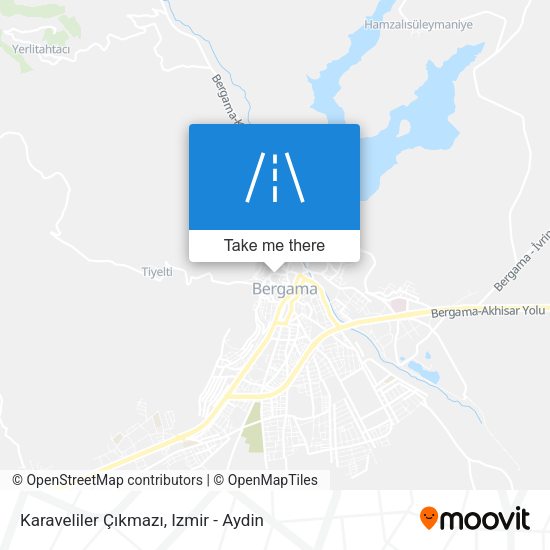 Karaveliler Çıkmazı map