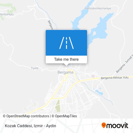 Kozak Caddesi map