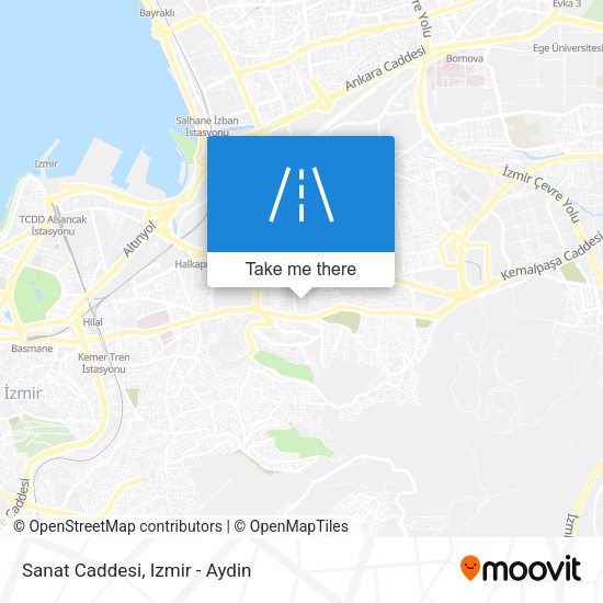 Sanat Caddesi map