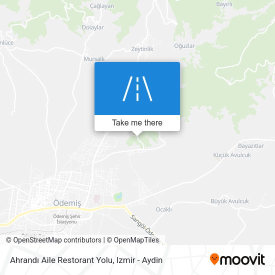 Ahrandı Aile Restorant Yolu map