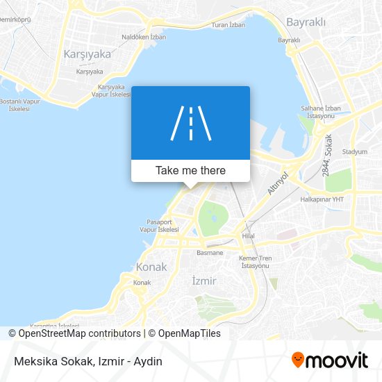 Meksika Sokak map