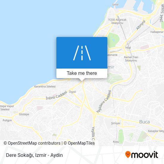 Dere Sokağı map