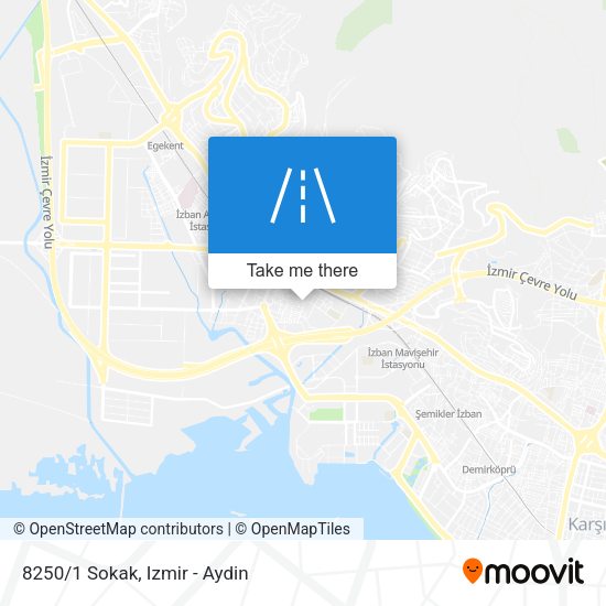 8250/1 Sokak map