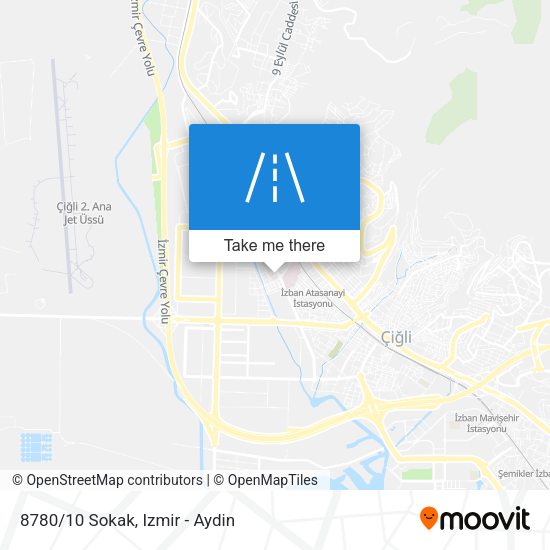 8780/10 Sokak map