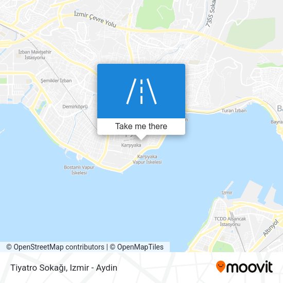 Tiyatro Sokağı map