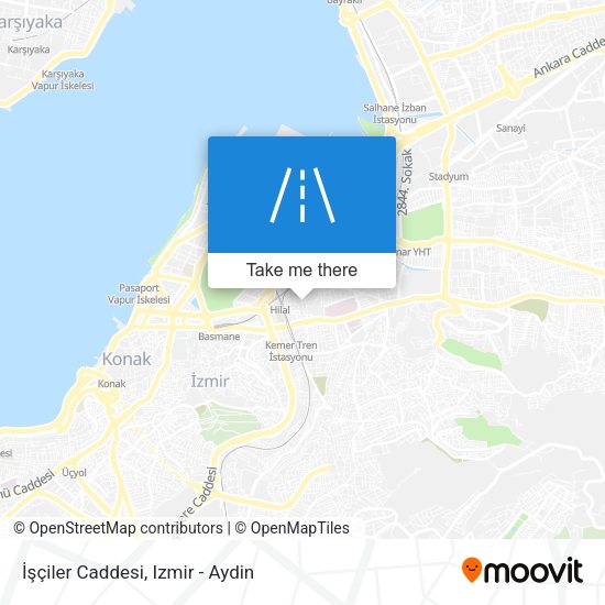 İşçiler Caddesi map