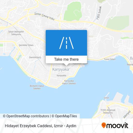 Hidayet Erzeybek Caddesi map