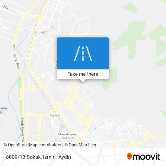 8809/13 Sokak map
