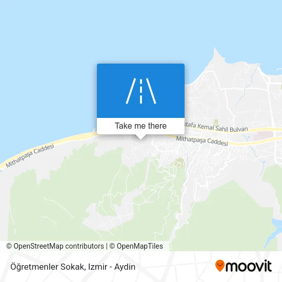 Öğretmenler Sokak map