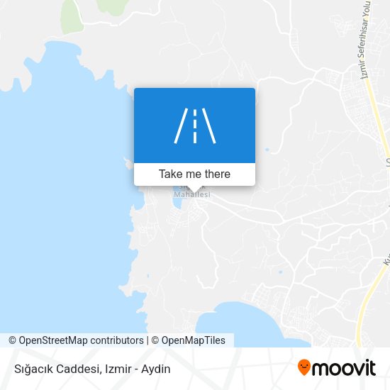 Sığacık Caddesi map