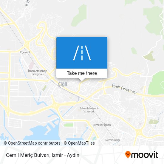 Cemil Meriç Bulvarı map