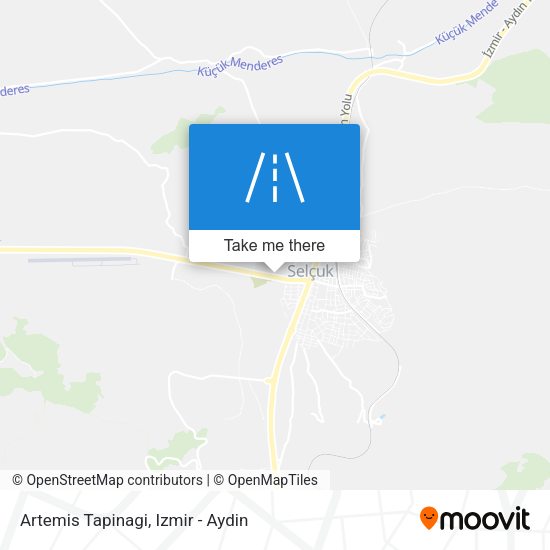 Artemis Tapinagi map